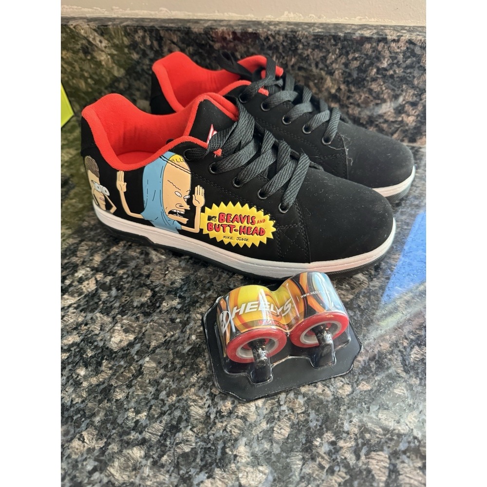 Heelys Split Beavis and Butthead Men Shoes Skate Sz. 7 Heelys Never Used